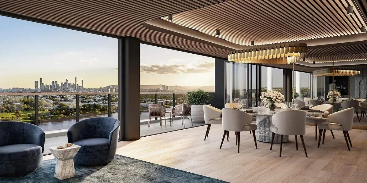Free Car Park, Infinity Pool, City View, Spa-Sauna Brisbane Apartment